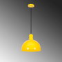Opviq Lámpara de Araña MR - 994 Amarilla Metal 30 cm Diámetro, 117 cm Altura, E27 40W